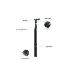 Invisible Selfie Stick for Insta360 X3 / X2 / One RS / GoPro (110cm) - 4