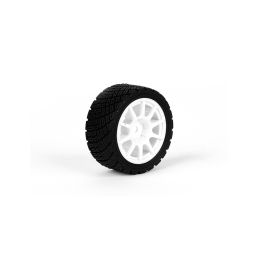 CARTEN nalepené M-Rally gumy na bílých 10 papr. diskách +1mm, 4 ks. - 2
