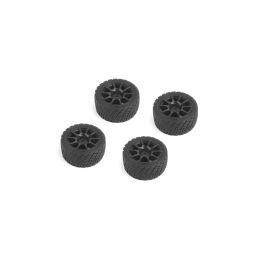 CARTEN nalepené M-Rally gumy na černých 10 papr. diskách +1mm, 4 ks. - 1
