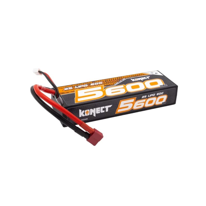 KONECT LiPo 5600mah 7.4V 60C 2S1P 41,4Wh (T-Dean ) - 1