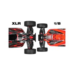 ASUGA XLR 6S - BUGGY 4WD - RTR - červená - 9