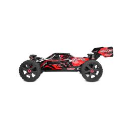 ASUGA XLR 6S - BUGGY 4WD - PRO ROLLER šasi - bez elektroniky - červená - 3