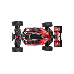 ASUGA XLR 6S - BUGGY 4WD - PRO ROLLER šasi - bez elektroniky - červená - 4