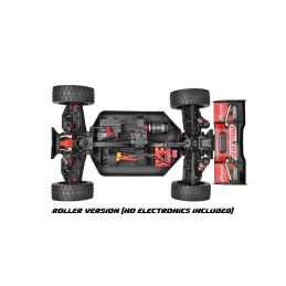 ASUGA XLR 6S - BUGGY 4WD - PRO ROLLER šasi - bez elektroniky - červená - 5