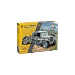 Italeri Sd. Kfz. 10 Demag s Le. IG18 s posádkou (1:35) - 1