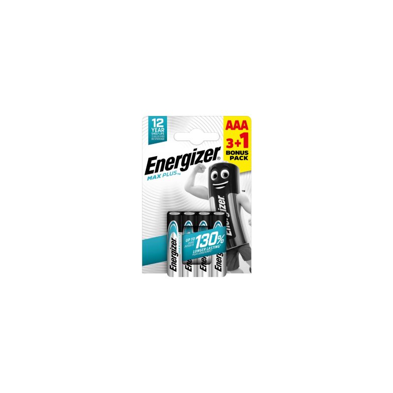 Energizer MAX Plus AAA 4pack 1.5V - 1