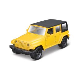 Maisto Jeep Wrangler Unlimited 2015 1:41 žlutá - 1