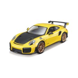 Maisto Kit Porsche 911 GT2 RS 1:24 žlutá - 1