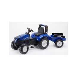 FALK - Šlapací traktor New Holland T8 s vlečkou - 1