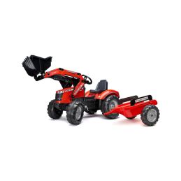 FALK - Šlapací traktor Massey Ferguson S8740 s nakladačem - 1