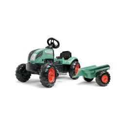 FALK - Šlapací traktor Farm Lander s vlečkou - 1
