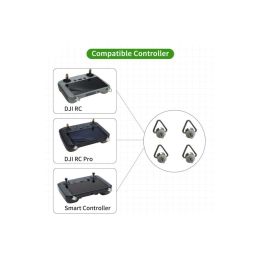DJI RC / DJI RC Pro / DJI Smart Controller - háky na šňůrky (4ks) - 2