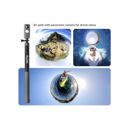 Prodlužující selfie tyč na kameru Insta360 X3 / X2 / One RS (3m) - 3