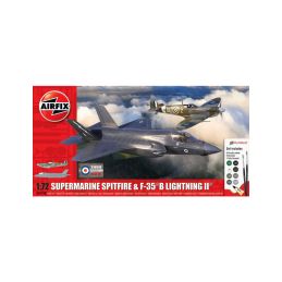 Airfix Spitfire Mk.Vc, F-35B Lightning II (1:72) (Giftset) - 1