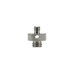 Stainless Steel 1/4" Male to 3/8" Male Screw - 1