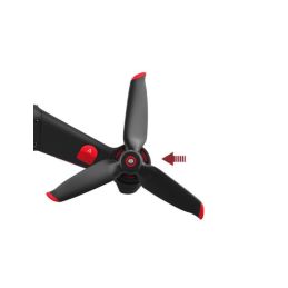 DJI FPV - 5328S vrtule (Red, 2 par) - 6