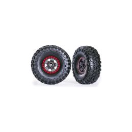 Traxxas kolo 2.2", disk TRX-4 Sport šedý/červený, pneu Canyon Trail (2) - 1