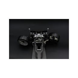 BM Racing DRR01-V2 drift podvozek - Set s gyrem a hliníkovým servem - 5