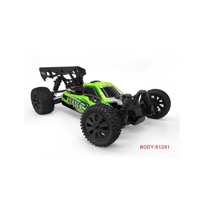 HSP Vortex 1/10 RTR Buggy, Zelená - 1