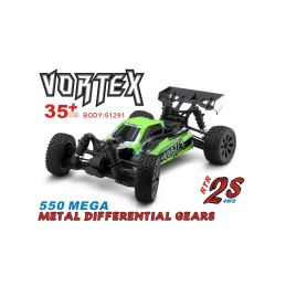 HSP Vortex 1/10 RTR Buggy, Zelená - 2