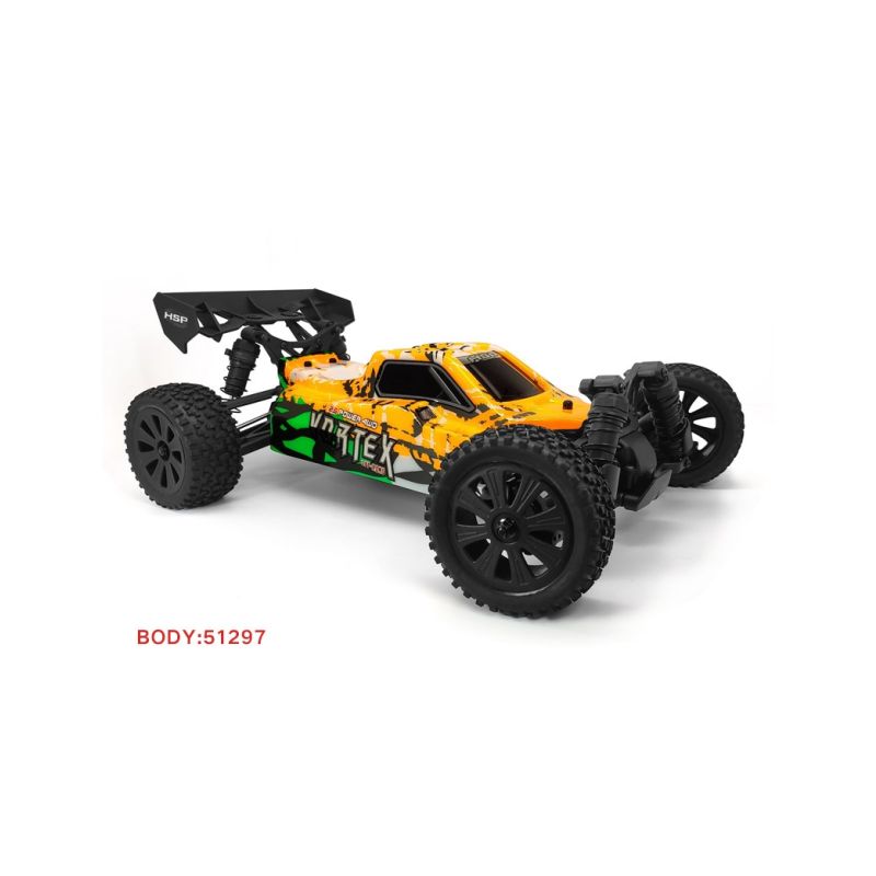 HSP Vortex PRO 1/10 RTR Buggy, Oranžová - 1