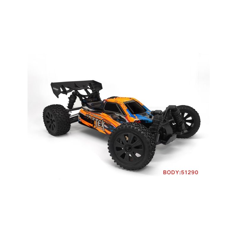 HSP Vortex 1/10 RTR Buggy, Oranžová - 1