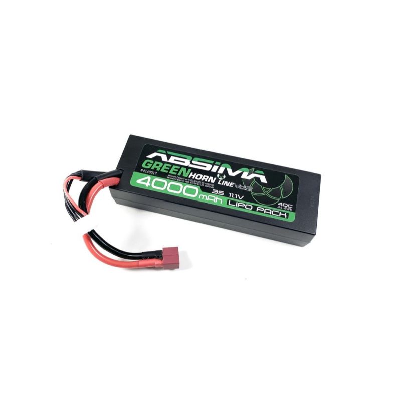 LiPo akumulátor Absima 11,1V / 4000mAh 40C Low Profile, konektor T-Dean - 1