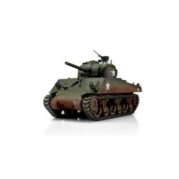 TORRO tank PRO 1/16 RC M4A3 Sherman 75mm zelená kamufláž - BB Airsoft - 1