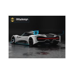 Karoserie čirá ARES-1 pro GT 1/12 - 7