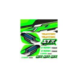 STX - nálepky zelené - 1