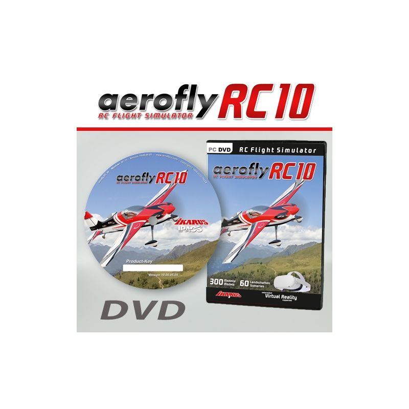 Aerofly RC10 na DVD pro Win8.1/10/11 - 1
