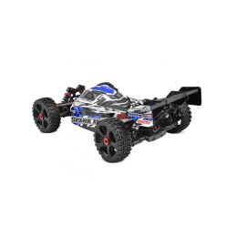 SPARK XB-6 - BUGGY 4WD - ROLLER šasi - bez elektroniky - modrá - 3