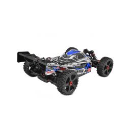 SPARK XB-6 - BUGGY 4WD - ROLLER šasi - bez elektroniky - modrá - 4