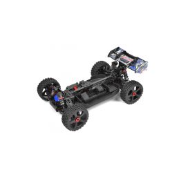 SPARK XB-6 - BUGGY 4WD - ROLLER šasi - bez elektroniky - modrá - 11