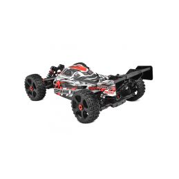 SPARK XB-6 - BUGGY 4WD - ROLLER šasi - bez elektroniky - červená - 3