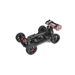 SPARK XB-6 - BUGGY 4WD - ROLLER šasi - bez elektroniky - červená - 11