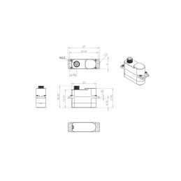 DS75K-N (0.13s/60°, 2.4kg.cm) - 2