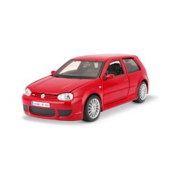 Maisto Volkswagen Golf R32 1:24 červená - 1
