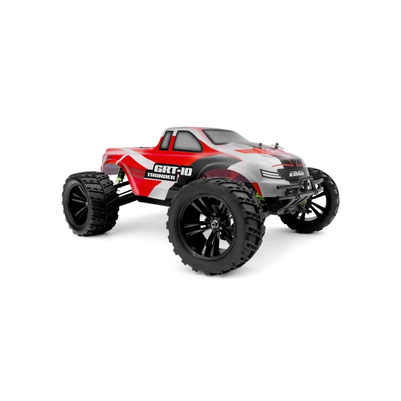 KAVAN GRT-10 Thunder Brushless 2,4 GHz 4WD Monster Truck 1:10 - Červený - 1