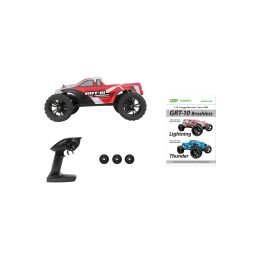 KAVAN GRT-10 Thunder Brushless 2,4 GHz 4WD Monster Truck 1:10 - Červený - 11