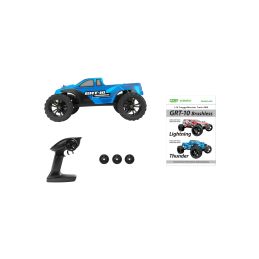 KAVAN GRT-10 Thunder Brushless 2,4 GHz 4WD Monster Truck 1:10 - Modrý - 11