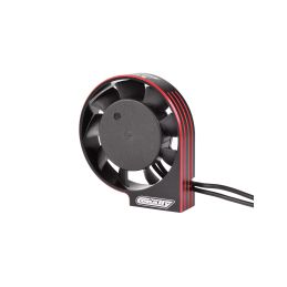Ultra High Speed hliníkový větráček 40mm, černo/červený - 6-8,4V - konektor BEC černý - 1