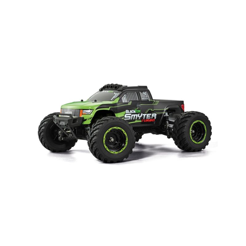 Smyter MT Turbo 3S Brushless 1/12 4WD Monster Truck - Zelený - 1