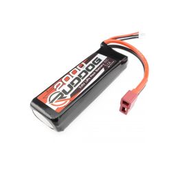 RUDDOG 2000mAh 30C 7.4V LiPo Pack s T-DYN - 1