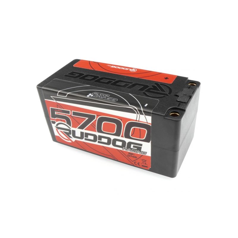 Accu RUDDOG Racing 6200mAh 7.6V LiPo-HV Ultra-LCG - 150C/75C - Pour Voiture RC
