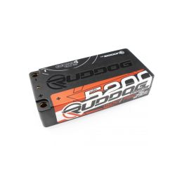 RUDDOG Racing Hi-Volt 5200mAh 150C/75C 7.6V LCG Short Stick Pack LiPo-HV Battery - 1