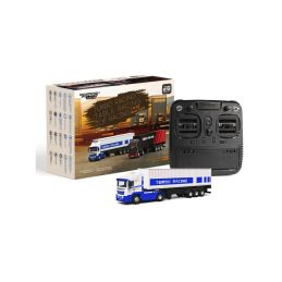 1/76 C50 RC kamion s přívěsem RTR (bílá) - 1