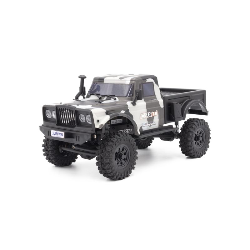 RTR HOBBYTECH CRX18 Crawler 1/18, 4wd, - bílá - 1