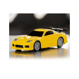 1/76 C71 On-Road SPORT RC Car RTR (žlutá) - 1