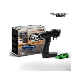 1/76 C64 DRIFT RC Car RTR (zelená metalíza) - 2